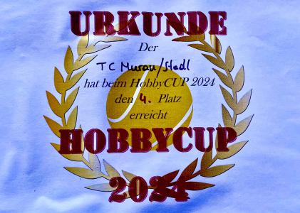 4. Platz beim HobbyCup 2024